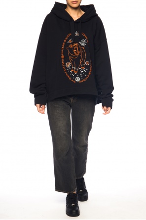 Asymmetrical sweatshirt with bear, zdjęcie 2 Asymmetrical sweatshirt with bear od Acne